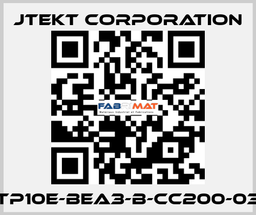 TP10E-BEA3-B-CC200-03 JTEKT CORPORATION