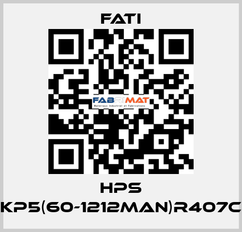 HPS KP5(60-1212MAN)R407C FATI