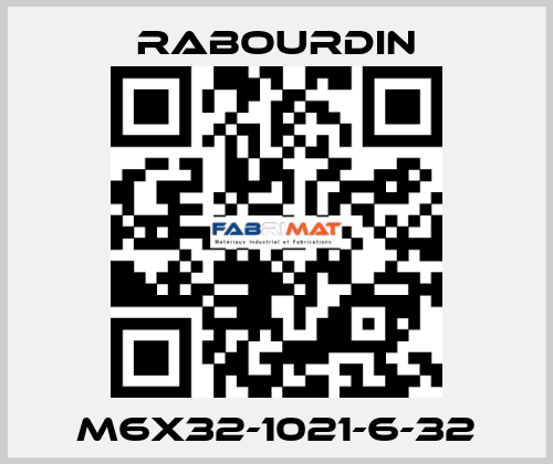 M6X32-1021-6-32 Rabourdin