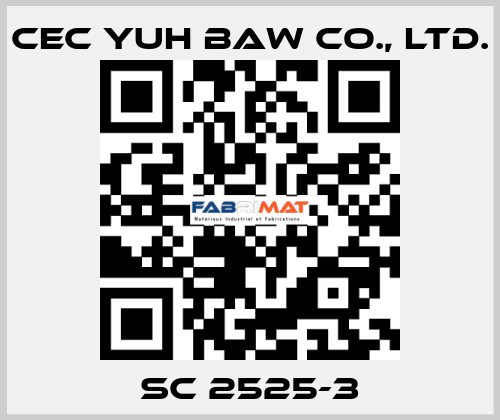 SC 2525-3 CEC YUH BAW CO., LTD.
