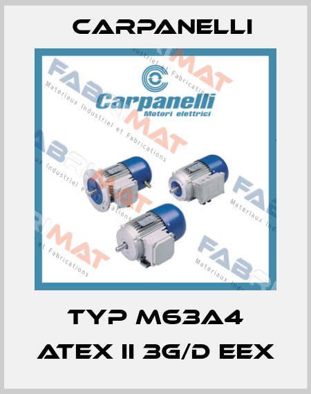 Typ M63a4 ATEX II 3G/D EEx Carpanelli
