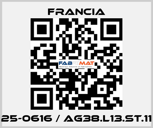 25-0616 / AG38.L13.ST.11 Francia