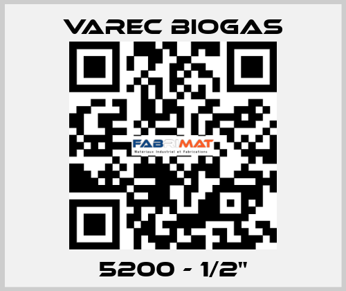 5200 - 1/2" Varec Biogas