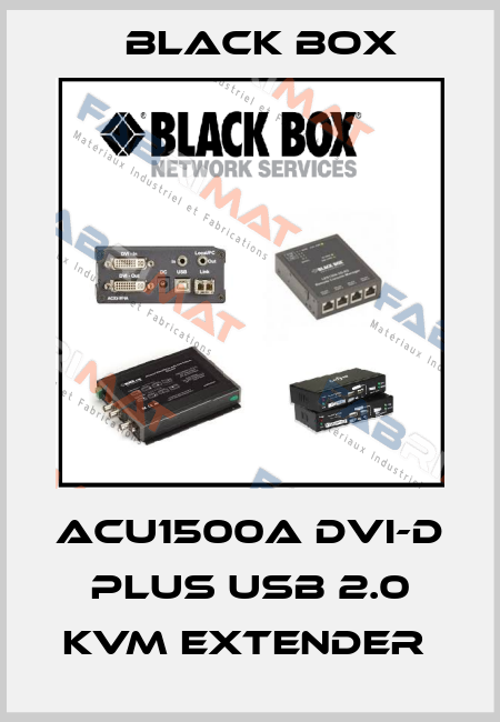 ACU1500A DVI-D plus USB 2.0 KVM Extender  Black Box