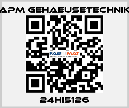 24HI5126 APM GEHAEUSETECHNIK