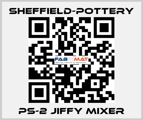PS-2 JIFFY MIXER sheffield-pottery