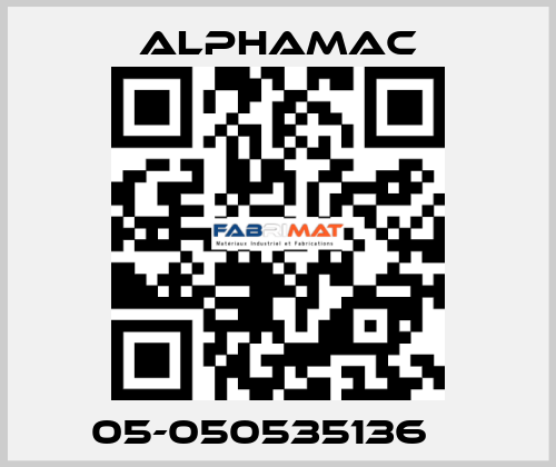 05-050535136    AlphaMAC