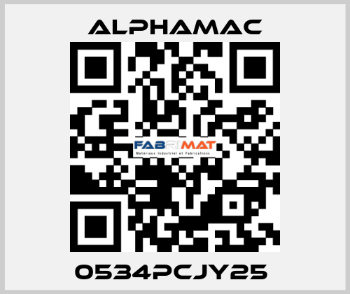 0534PCJY25  AlphaMAC