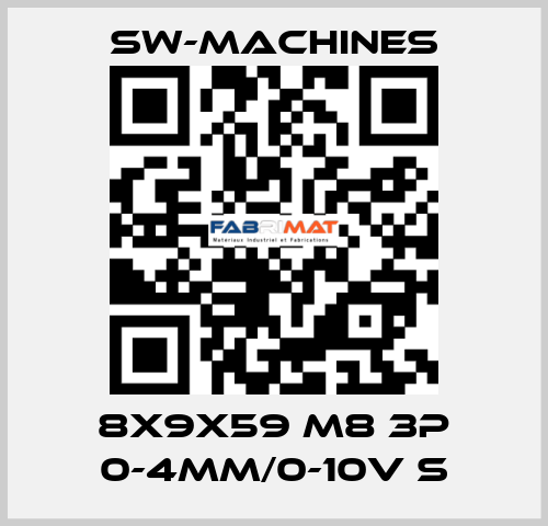 8X9X59 M8 3P 0-4MM/0-10V S SW-Machines