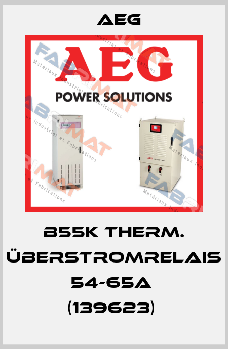 b55K Therm. Überstromrelais 54-65A  (139623)  AEG