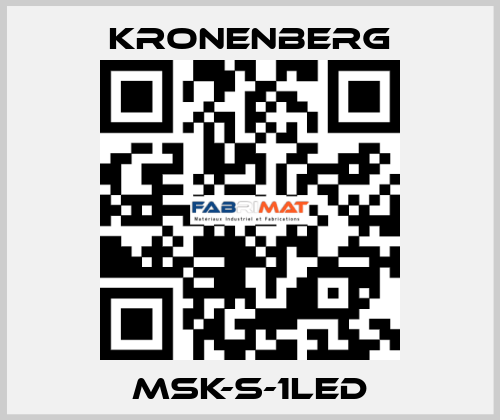 MSK-S-1LED Kronenberg