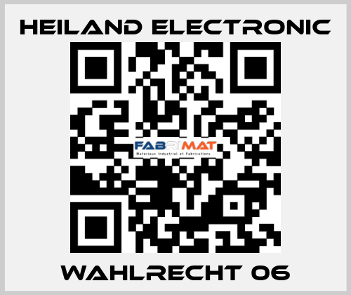 WAHLRECHT 06 Heiland electronic