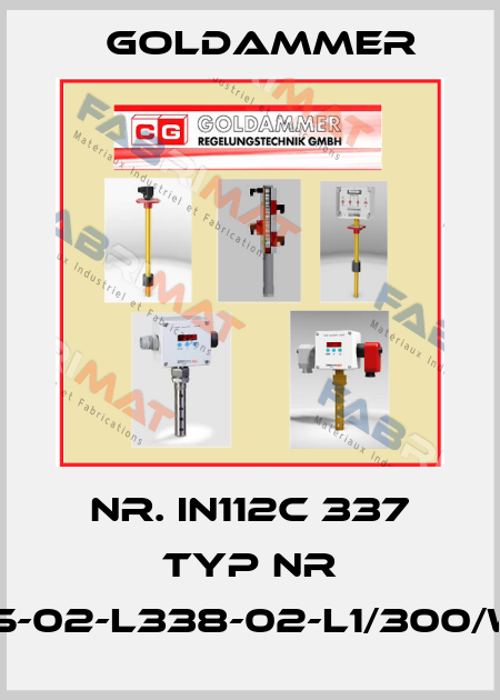 Nr. IN112C 337 Typ NR M30x1.5-02-L338-02-L1/300/W-230V Goldammer
