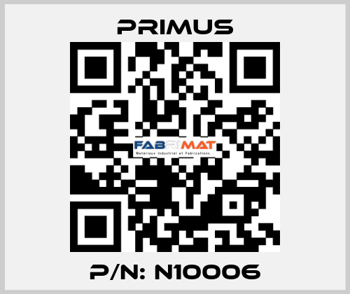 p/n: N10006 Primus