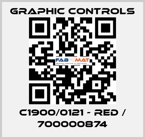 C1900/0121 - Red / 700000874 Graphic Controls