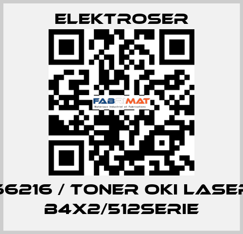 66216 / TONER OKI LASER B4X2/512Serie ELEKTROSER