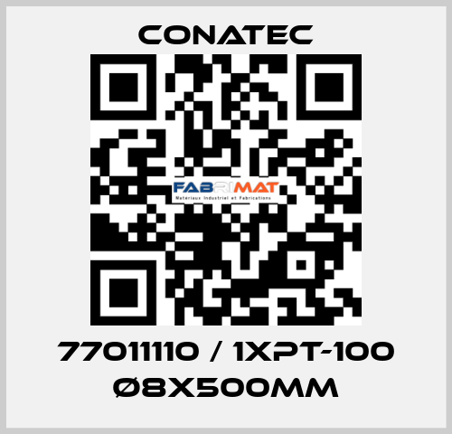 77011110 / 1xPt-100 Ø8x500mm Conatec