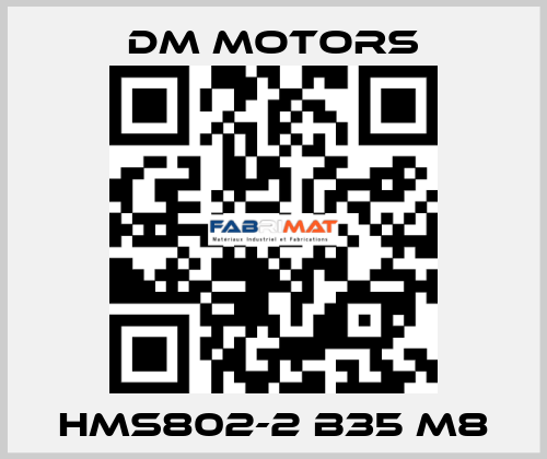 HMS802-2 B35 M8 DM Motors