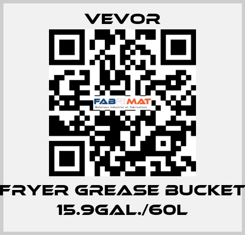 Fryer Grease Bucket 15.9Gal./60L VEVOR