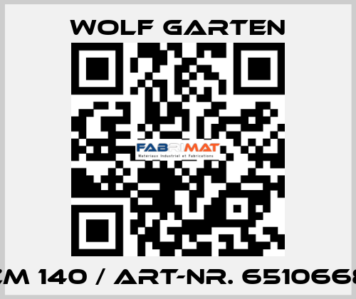 ZM 140 / Art-Nr. 6510668 Wolf Garten