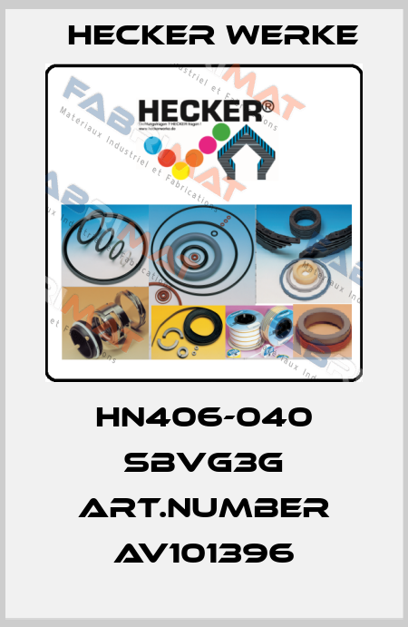 HN406-040 SBVG3G Art.number AV101396 Hecker Werke