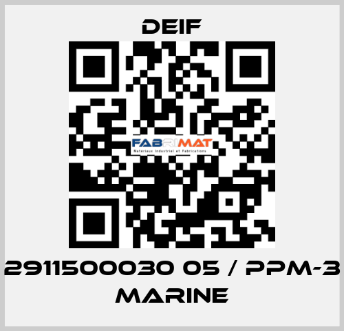 2911500030 05 / PPM-3 Marine Deif