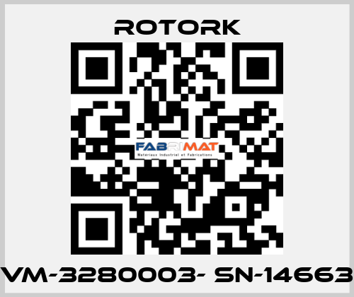 VM-3280003- SN-14663 Rotork