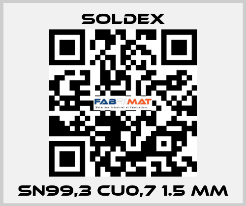 Sn99,3 Cu0,7 1.5 mm SOLDEX