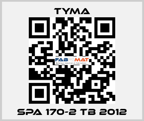 SPA 170-2 TB 2012 TYMA