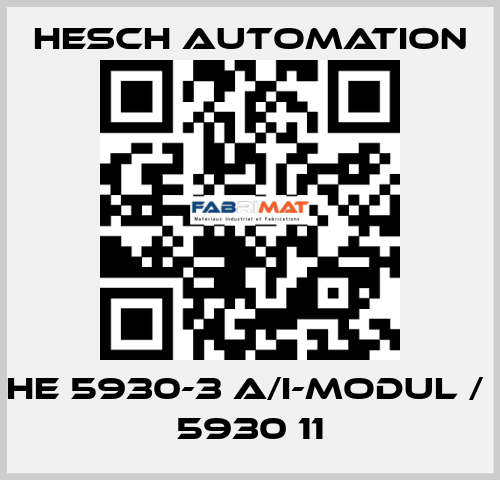 HE 5930-3 A/I-Modul /  5930 11 Hesch Automation