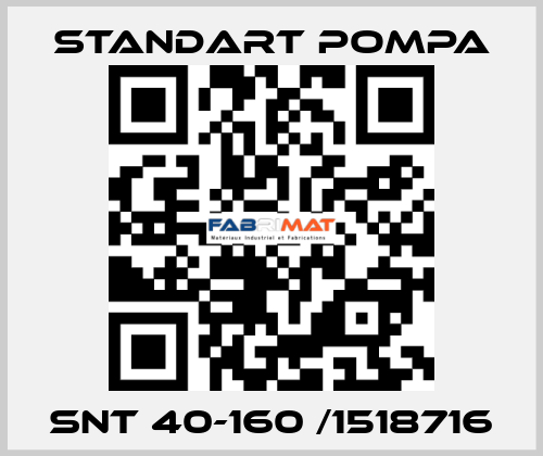 SNT 40-160 /1518716 STANDART POMPA