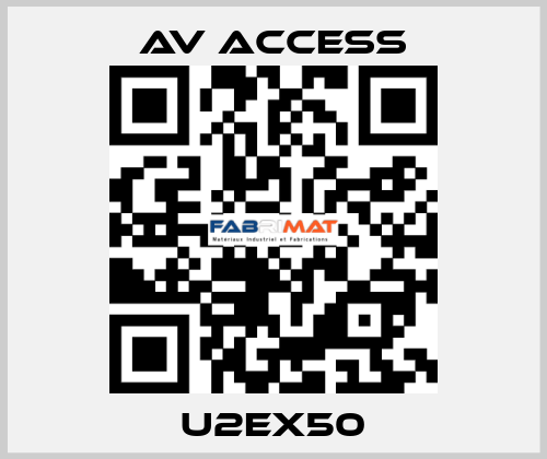 U2EX50 AV ACCESS