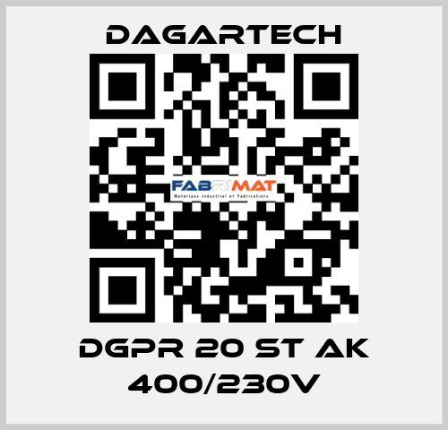 DGPR 20 ST AK 400/230V Dagartech