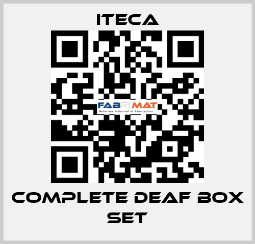complete deaf box set iteca