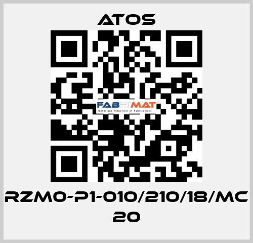 RZM0-P1-010/210/18/MC 20 Atos