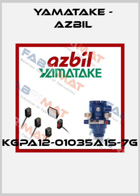 KGPA12-01035A1S-7G  Yamatake - Azbil