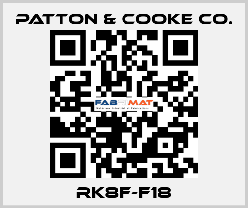 RK8F-F18 Patton & Cooke Co.