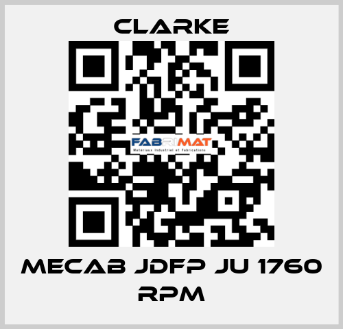 MECAB JDFP JU 1760 RPM Clarke