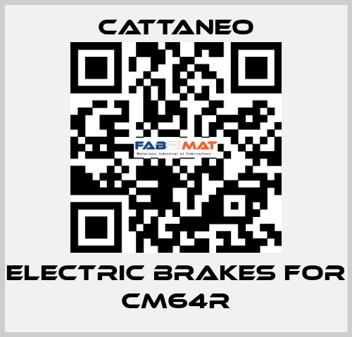 Electric Brakes for CM64R Cattaneo