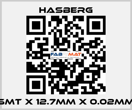 5mt X 12.7mm X 0.02mm Hasberg