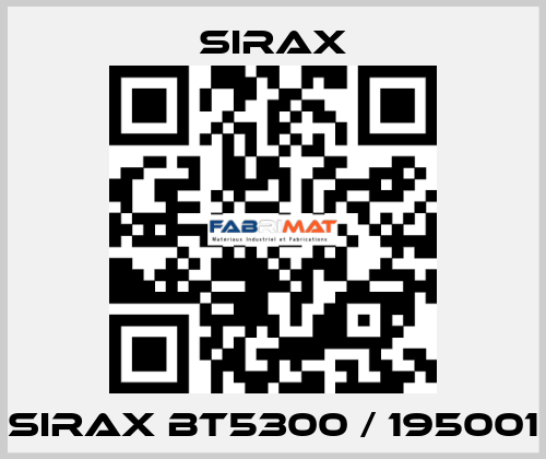 SIRAX BT5300 / 195001 SIRAX