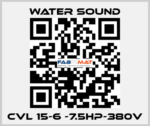CVL 15-6 -7.5HP-380V WATER SOUND