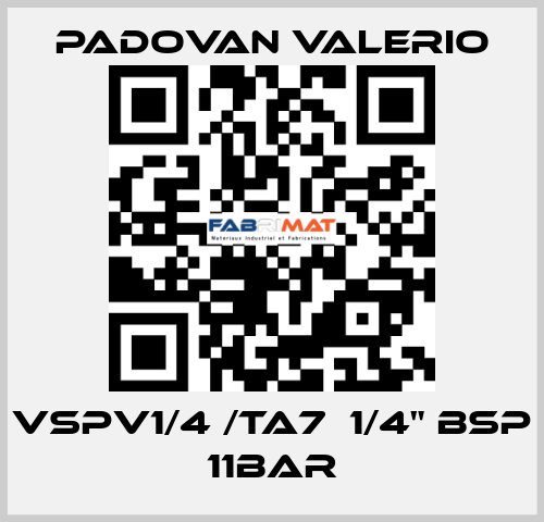 VSPV1/4 /TA7  1/4" BSP 11bar PADOVAN VALERIO