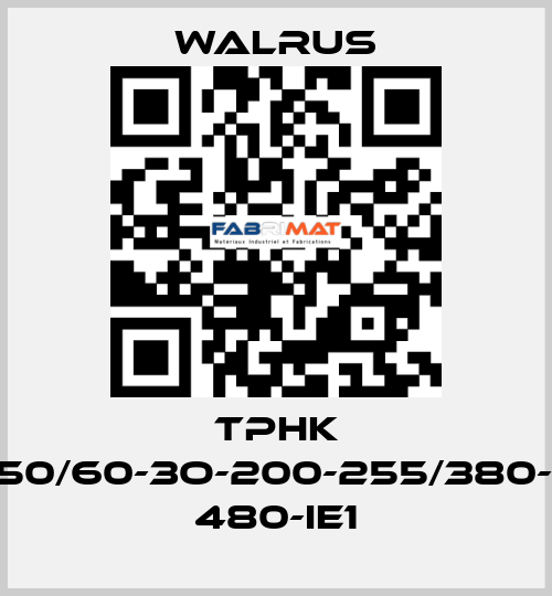 TPHK 4T5-3/TPHK4T5-3-50/60-3O-200-255/380-440-200-255/380- 480-IE1 Walrus