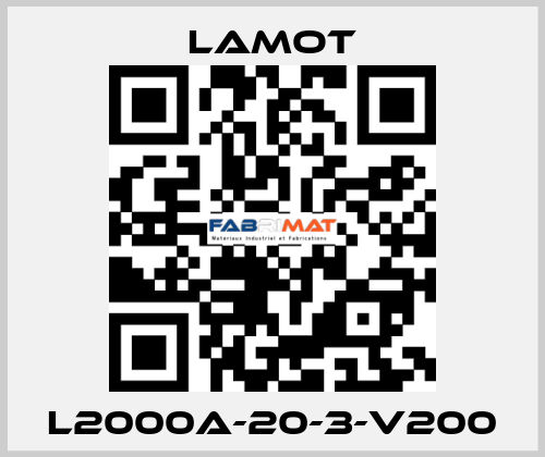 L2000A-20-3-V200 Lamot