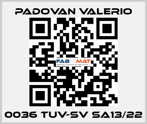 0036 TUV-SV SA13/22 PADOVAN VALERIO
