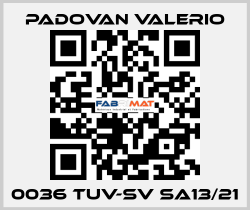 0036 TUV-SV SA13/21 PADOVAN VALERIO