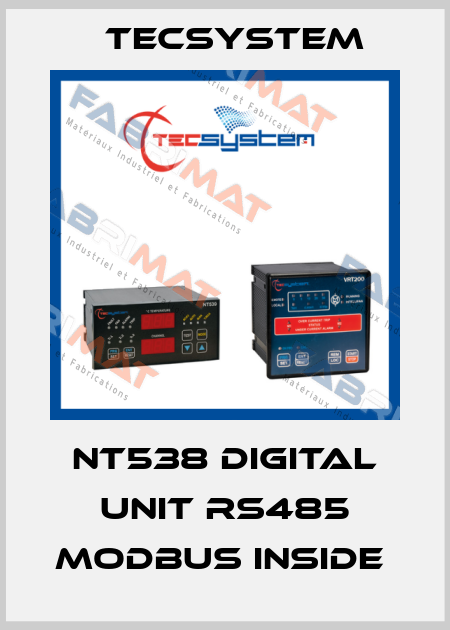 NT538 DIGITAL UNIT RS485 MODBUS INSIDE  Tecsystem