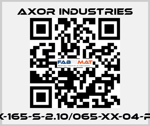 SAX-165-S-2.10/065-XX-04-P-00 Axor Industries