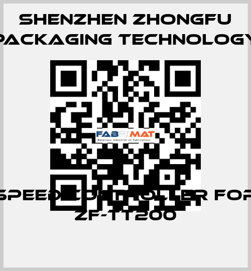Speed controller for ZF-TT200 Shenzhen Zhongfu Packaging Technology